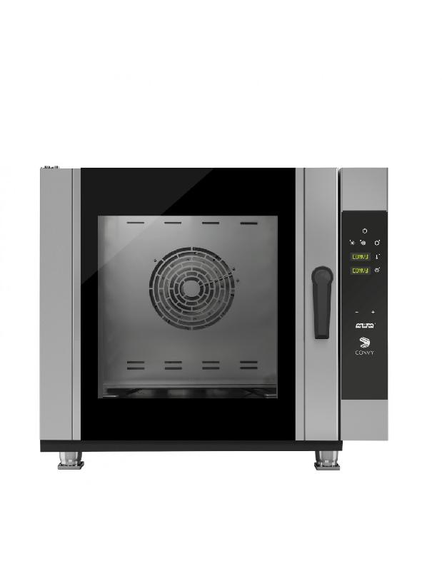 Four à convection professionnel 6 niveaux électrique - 3x220V+N+T / 9.5 Kw - 6 GN 1/1 ou 600x400 - MBM modèle CONVY_2