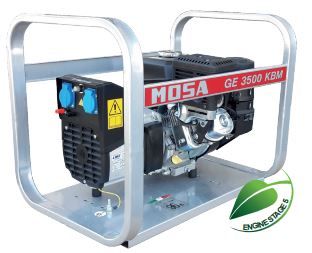 Ge 3500 KBM groupe électrogène - Mosa - moteur Kohler à essence - monophasé 2,9 kVA - fréquence 50 Hz_2