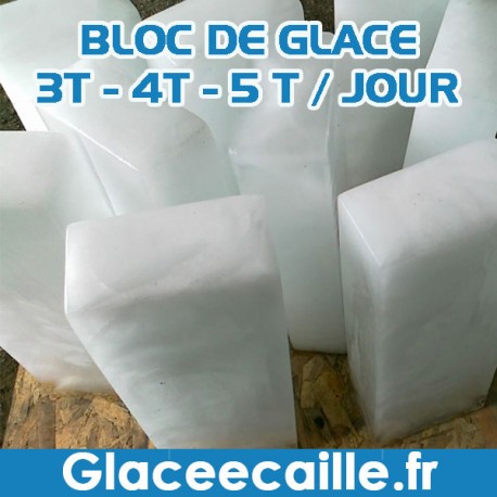 Machine à glace en bloc - Production de 3t, 4t et 5 t de bloc de glace par jour_2