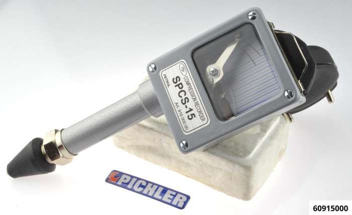 Compressiomètre Mod. B - Pichler - moteurs essence - 3 à 15 bar - appareil de mesure ergonomique avec boîtier métallique résistant_2