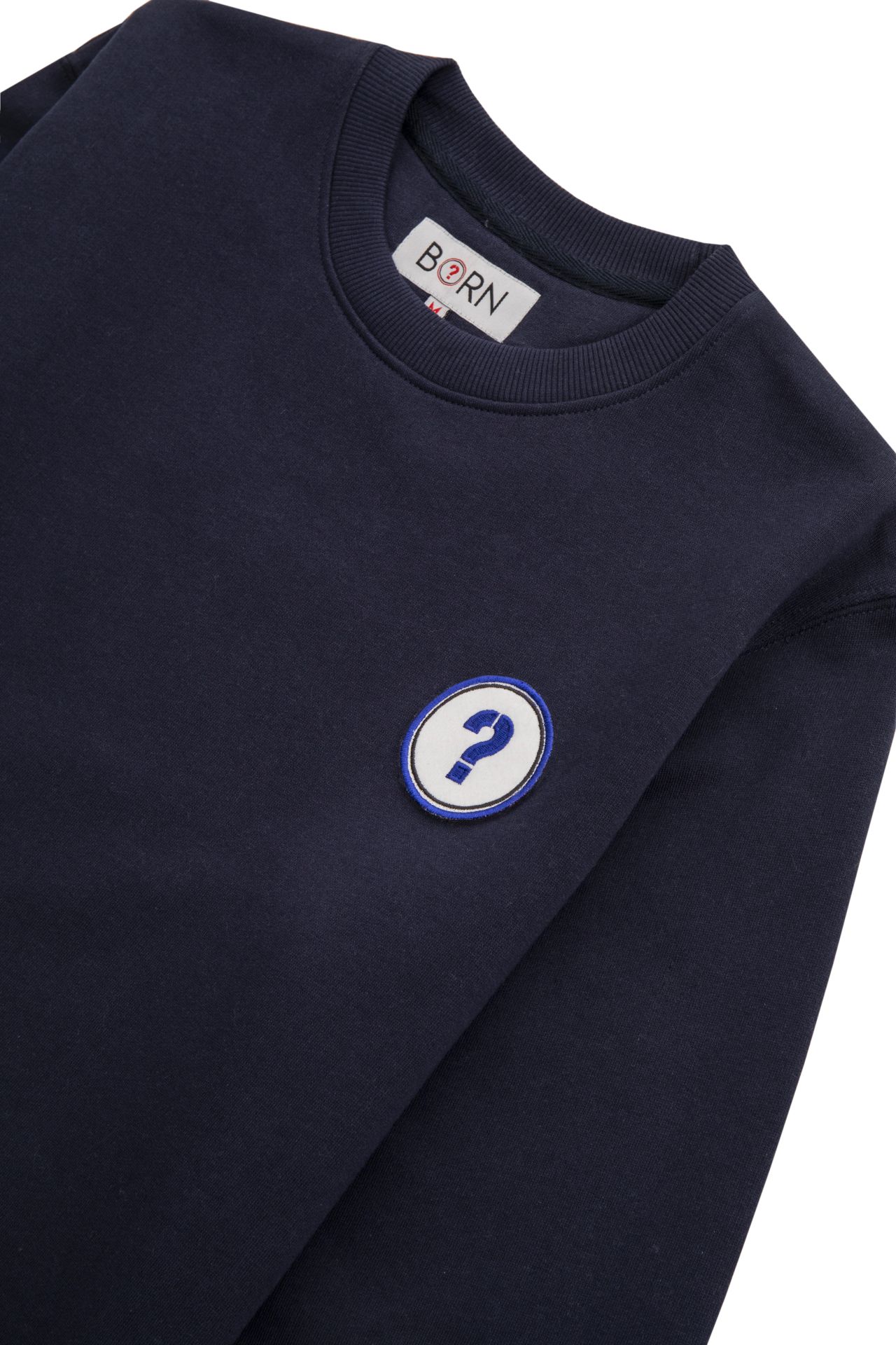 Sweat col rond unisexe Amsterdam - Born Collection - 80% coton BCI, 20% polyester recyclé, 340 gsm_2