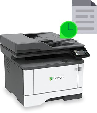 Mx330/430 series - imprimantes multifonctions - lexmark france - vitesse 24 pages par minute¹_2