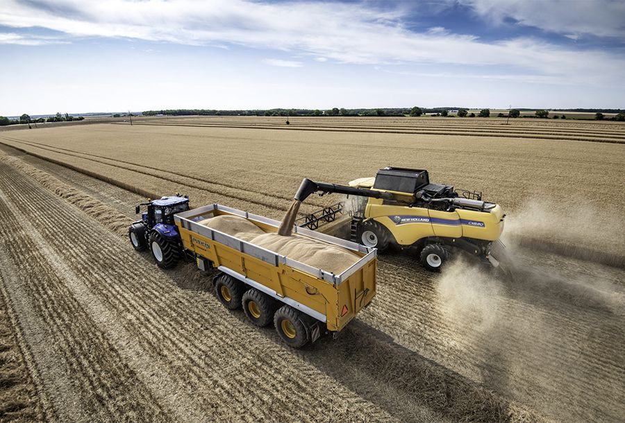 Cx7.80 moissonneuse batteuse - New Holland - 9 000 L - largeur de coupe jusqu'à 9,15 m - puissance 250/340 ch_2