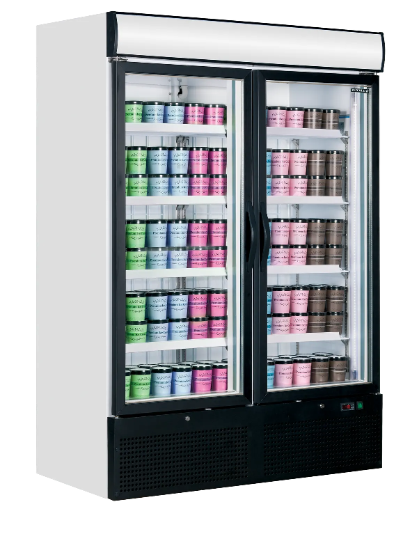 Congélateur vertical vitré NF5000G (1149 / 1079 L) Blanc TEFCOLD_2