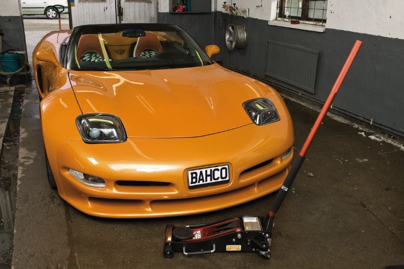 Cric aluminium léger 2,5 T - BH1A2500 - ultra léger, 25 kg, système double piston_2