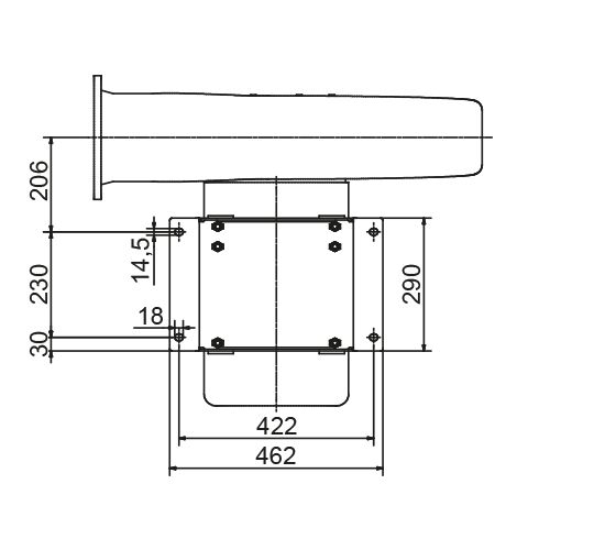 Ventilateur radial moyenne pression RD 84 ATEX - Elektror - jusqu'à 90 m³/min et 6.800 Pa - zones 1, 2 et 22_2