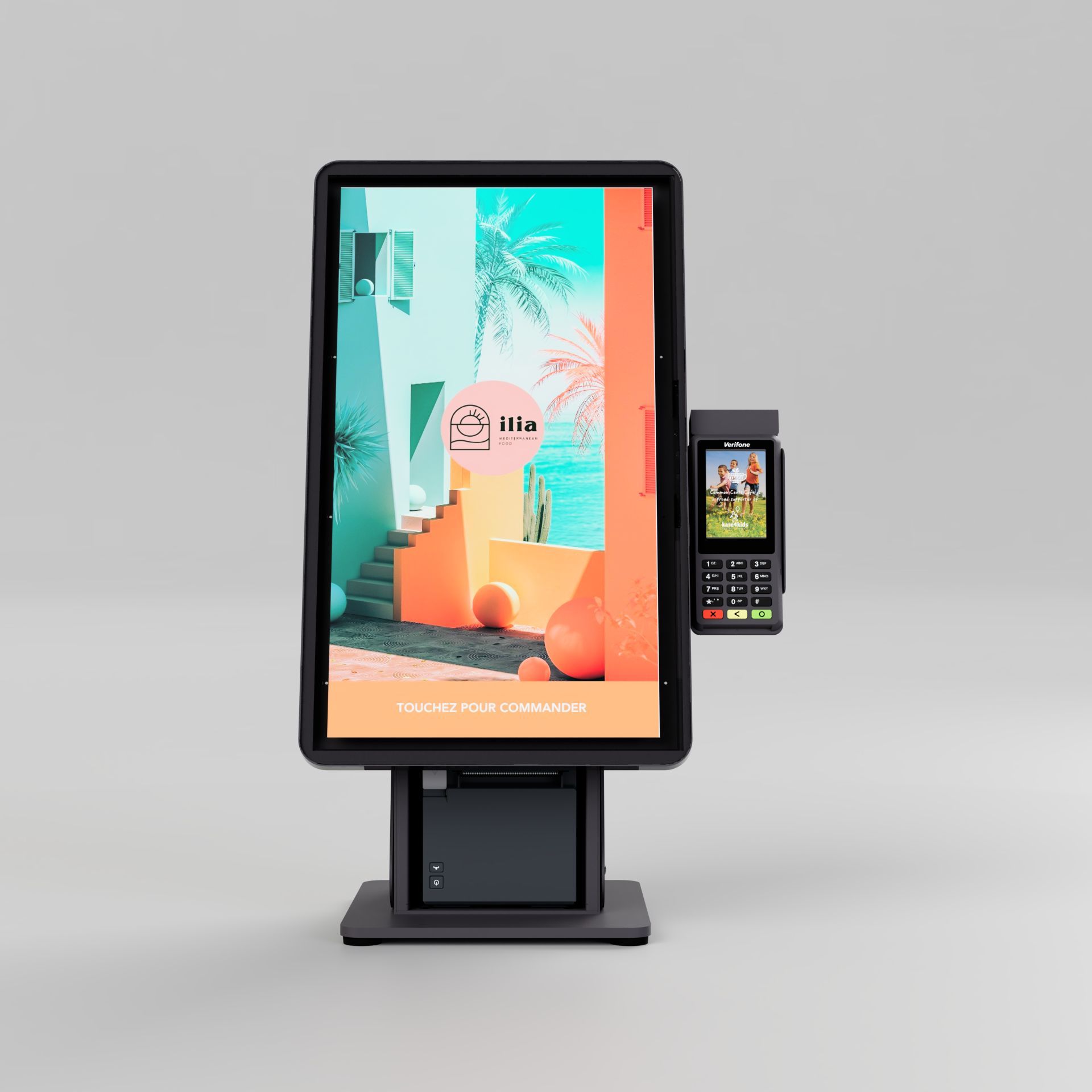 Borne de commande multilingue pour restaurant - Innovorder_2
