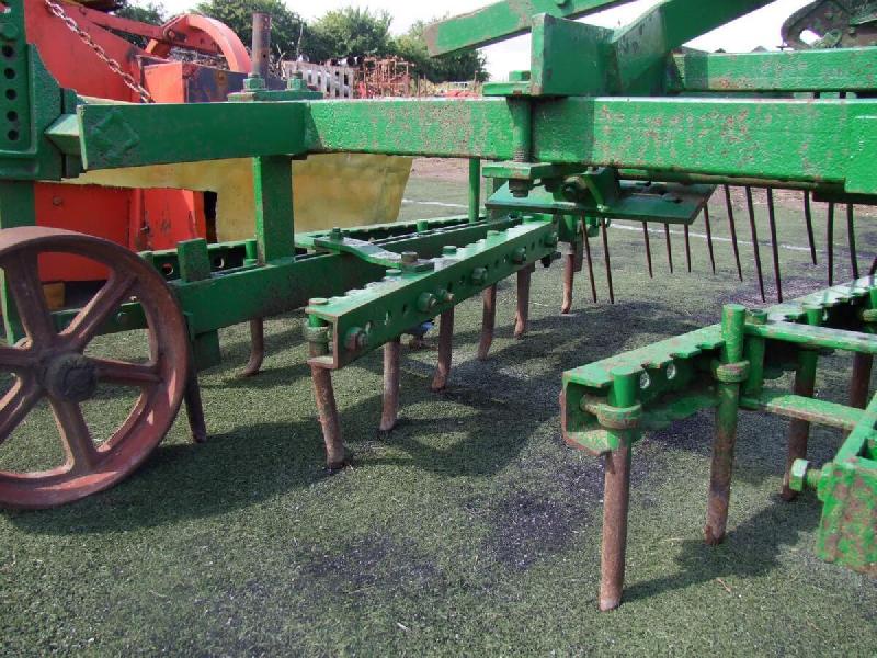 Butteuse agricole Cousins 2 rangs - Occasion - Réglable 90cm avec peignes - Référence 16022_2