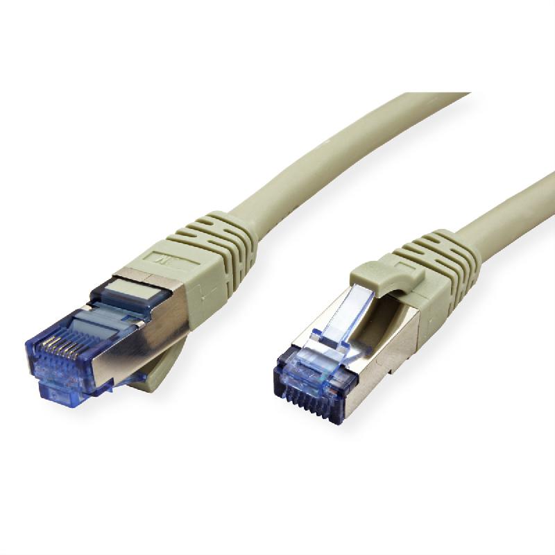 Cordon VALUE Cat.6A (Classe EA) / 10 Gigabit S/FTP, LSOH, gris, 15 m_2