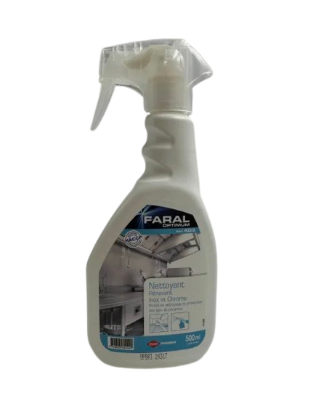 Faral optimum 403 nettoyant inox et chromes vaporisateur 500ml_2