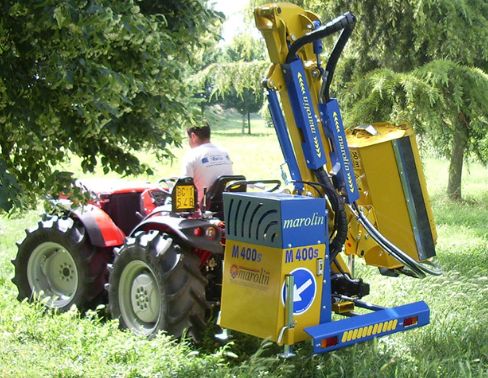 Broyeur forestier Marolin M400S APS - M48SX APS - M490SX APS, 100 cm - Débroussailleuse hydraulique pour tracteurs 60-80 HP_2