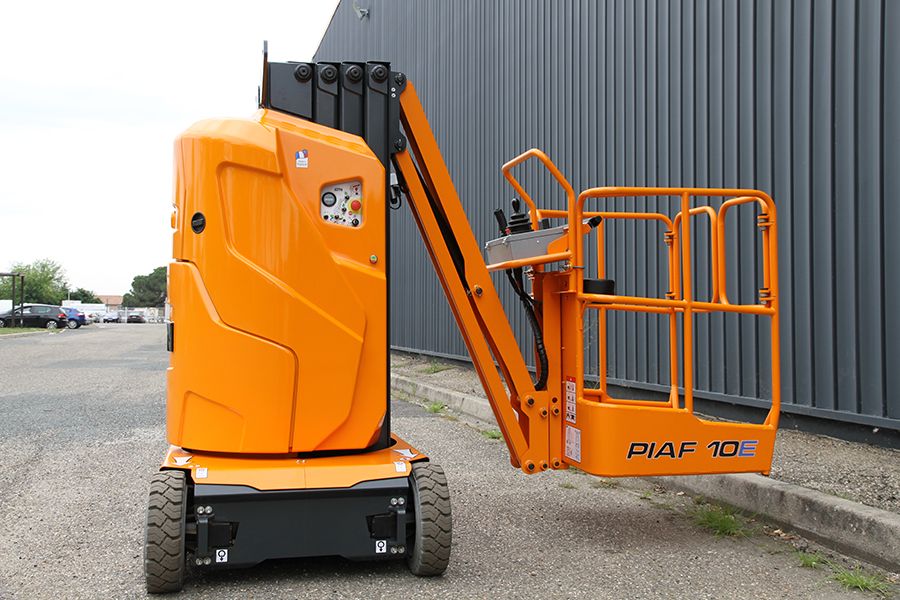 Piaf 10re - nacelle électrique à mât vertical - atn - hauteur travail : 9,92 m_2