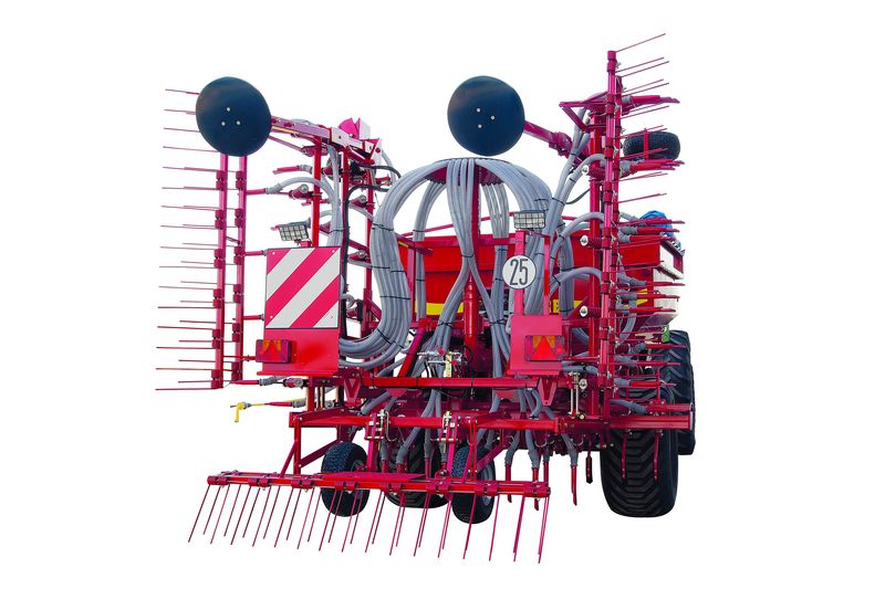 Semoir TD-T Aguirre Agricola avec grille polyvalente traînée