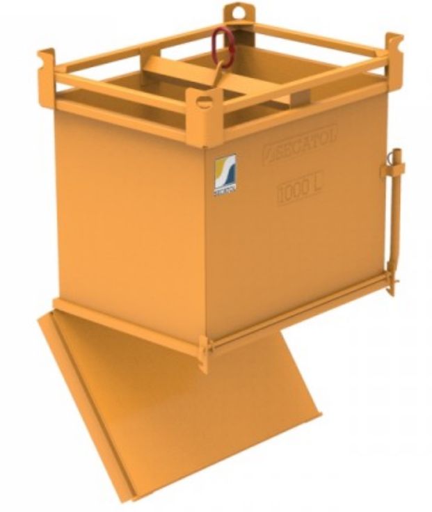 BFO - Bac à fond ouvrant 1000 L - Secatol SA - robuste, gerbable et sécurisé_2