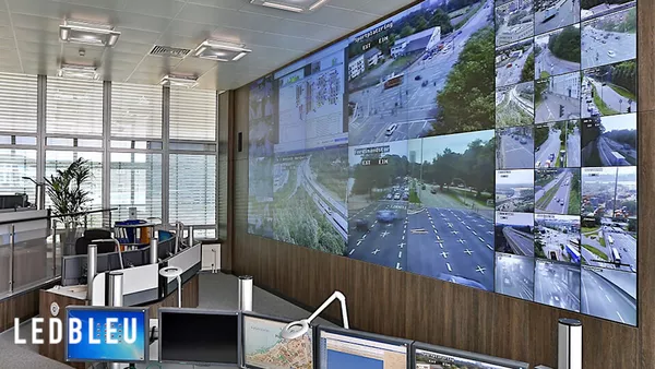 Ecran d'intérieur LED PANTHERE pour salle de crise -COB 2K - Pack - 108