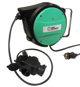 Enrouleur électrique à rappel automatique à ressort - Câble H05VV-F - 3G1,5 mm² - P315_2