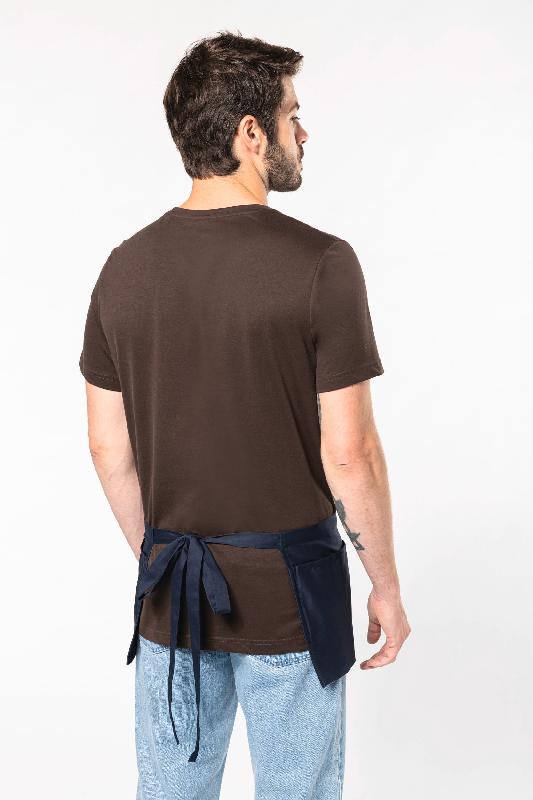 Tablier polycoton court Kariban - Réf: K896 - 5 poches - Aspect vieilli unique - Taille unique_2