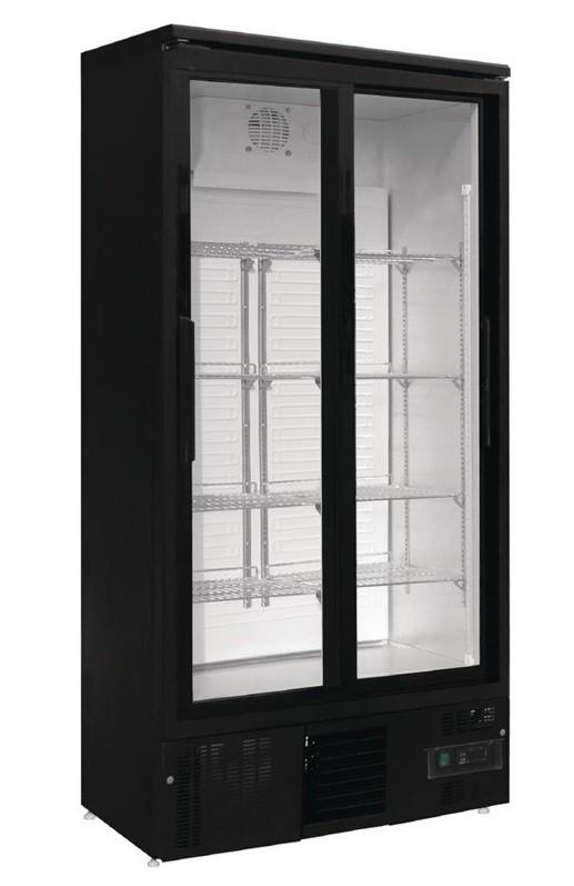 Arrière-bar vertical double porte coulissante 490 litres_2