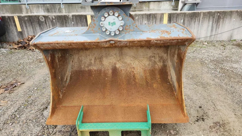 Godet de talutage orientable Egli EML 200-1600 - BVE 250 100° - 930L - 975kg - Acier Hardox_2