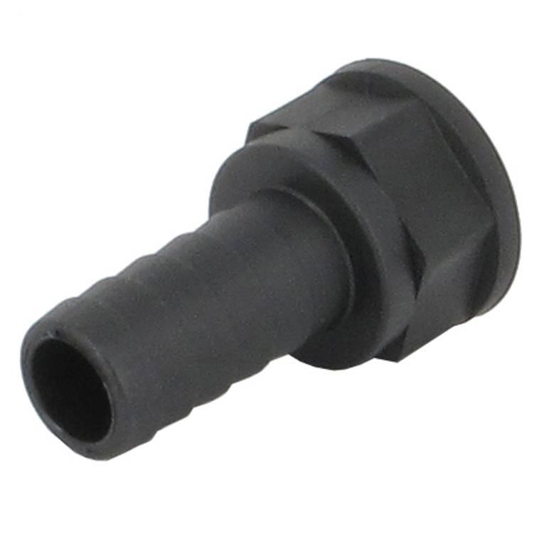 Raccord annelé - Droit - F 1/2