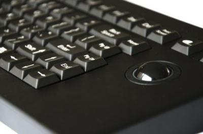 Clavier industriel sur table - Trackball 89 touches IP40 USB QWERTY - Référence: KFTC89S1_2