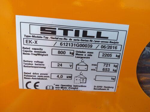 Préparateur de commandes au sol STILL EK-X 24 E001866 - disponible en occasion et en location de courte à longue durée_2