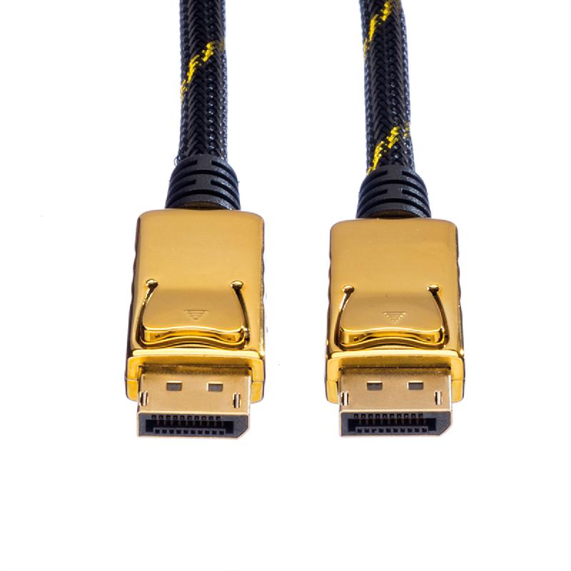 Roline gold câble displayport dp m - dp m, 2 m_2