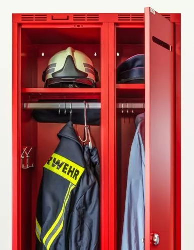 Vestiaire pompier DAVIS Plus - 40 + 40 cm de largeur_2