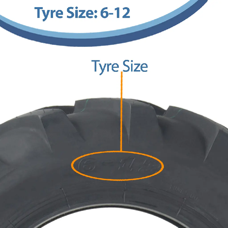 6-12 Open Centre Tyre  Tube Cleated Rotovator Lug Industrial H167 Journey Set_2