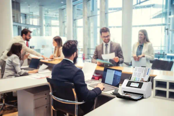 Epson WorkForce DS-800WN Alimentation feuille à  feuille de scanner 600 x 600 DPI A4 Blanc_2