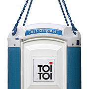 Toilette mobile autonome water - 123 x 123 x 232 cm - lavabo XXL, réservoir 250L, design moderne_2