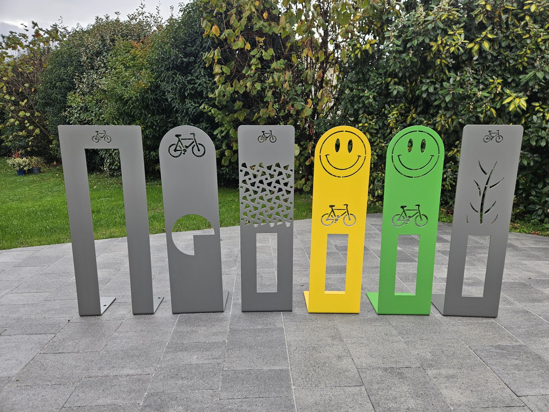 Appuis vélos Smiley Park_2