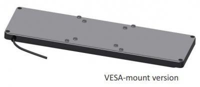 Clavier industriel compact 105 touches - clavier numérique intégré - montage VESA avec souris - IP65 - Allemand - Référence: RKMB105V49USB_2