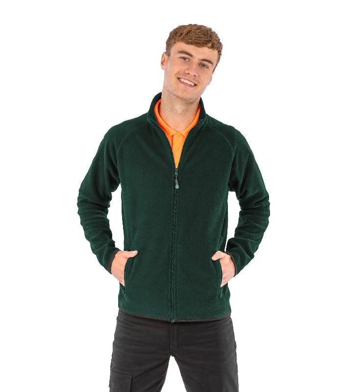 Veste polarthermique en polaire recyclée - Fermeture zippée écologique YKK NATULON - Réf: R903X - Marque: Result_2
