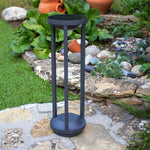 Borne solaire LED Porto 50 cm - Détecteur de mouvement - Éclairage extérieur puissant pour terrasse, allée et jardin - Lumisky_2