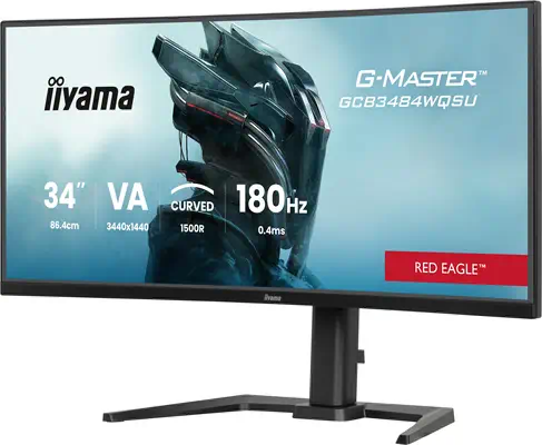 Iiyama G-MASTER GCB3484WQSU-B1 écran plat de PC 86,4 cm (34