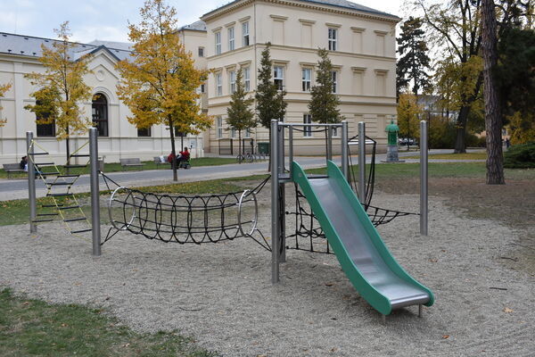Parcours à cordes en acier inoxydable pour aire de jeux - Conforme EN1176 - Référence BT16134_2