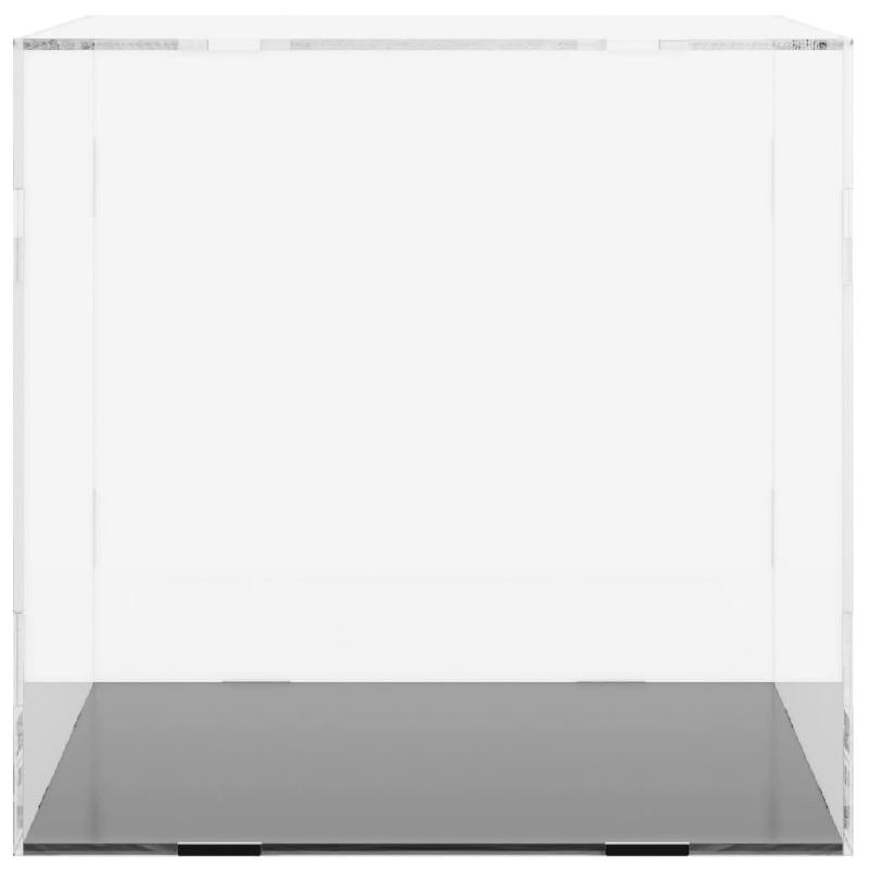 Vidaxl boîte d'affichage transparente 40x36x35 cm acrylique 154916_2
