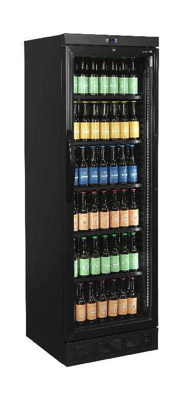 Vitrine réfrigérée cev435 black TEFCOLD_2