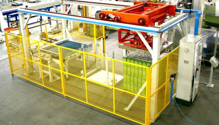 Dépalettiseurs automatiques à tête mobile - Pantograph AD EC/FC 20 - Clevertech France - avec tête magnétique ou à vide_2