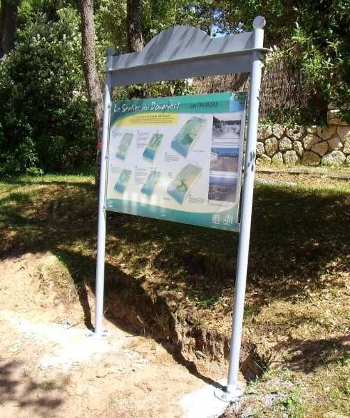 Signalétique RIS urbain sur mesure, idéale pour l'affichage des noms d'entreprise dans les zones artisanales et industrielles - OUEST ENSEIGNES_2