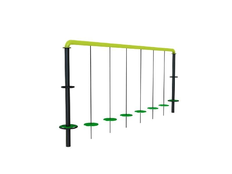 Soucoupes d'équilibre - parcours sportif extérieur - Gamme Parcours santé_2