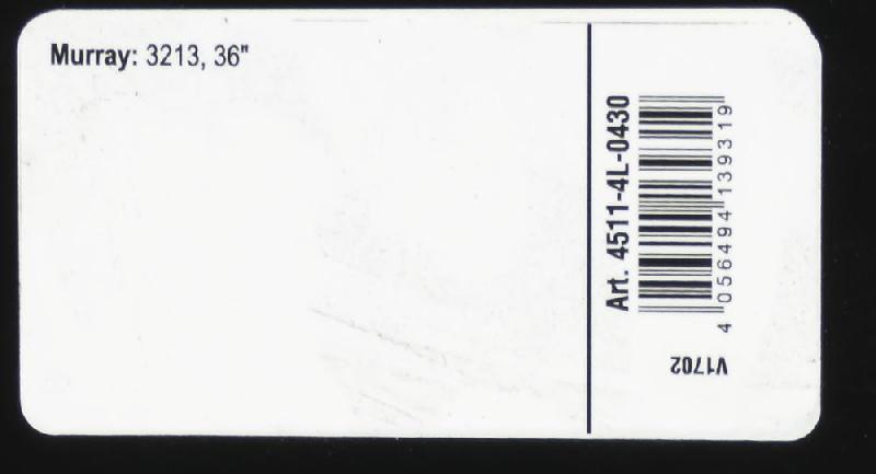 Courroie trapézoïdale X-Grip V - type 4L430_2