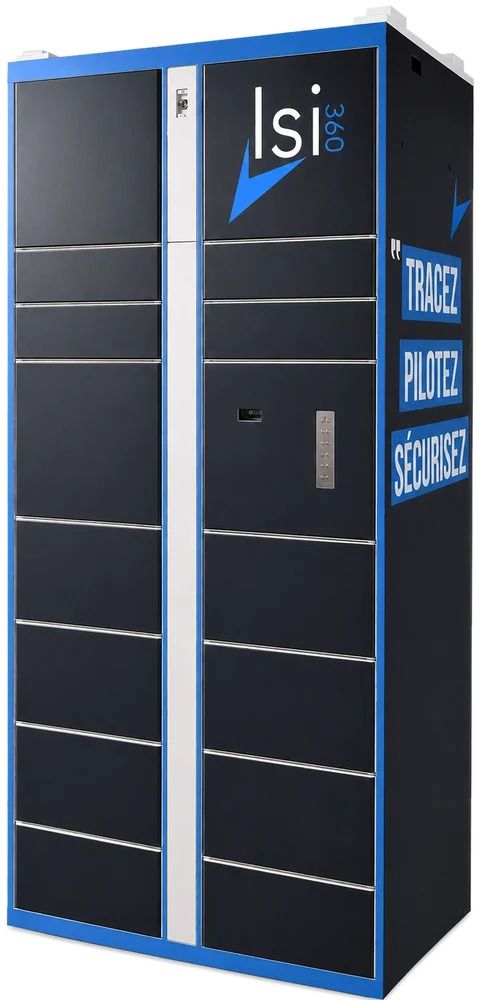 Casier connecté Bluetooth pour colis et courrier, sans électricité ni réseau - LOCKER LITE 15 ou 11 cases_2