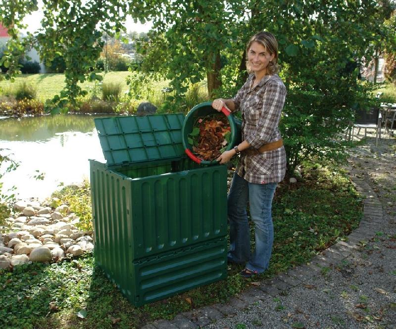Composteur Eco King vert 600L - robuste et pratique_2
