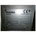 Pompe péristaltique avec trémie vendange - modèle DP03 - matériel d'occasion - 55 à 170 hl/h - Bucher - année 2015_2