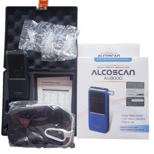 Alcoscan AL8000 - Éthylotest numérique certifié EN16280 - Design portable et précis_2