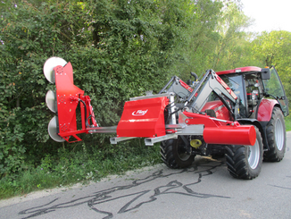 Lamier Woodking Duo 3 lames - Fliegl - Tête de scie 3 disques Ø 700 mm - Hauteur de coupe 2,10 m - Ø de coupe jusqu'à 280 mm_2