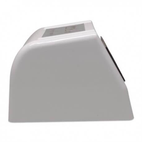 Sèche-mains automatique électrique infrarouge Vitech - 1800W - design mural en ABS blanc_2