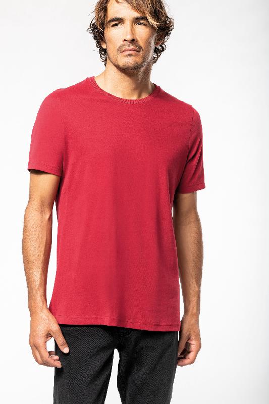 T-shirt vintage manches courtes homme - Kariban - Réf: KV2106 - 100% coton - Aspect vieilli unique_2